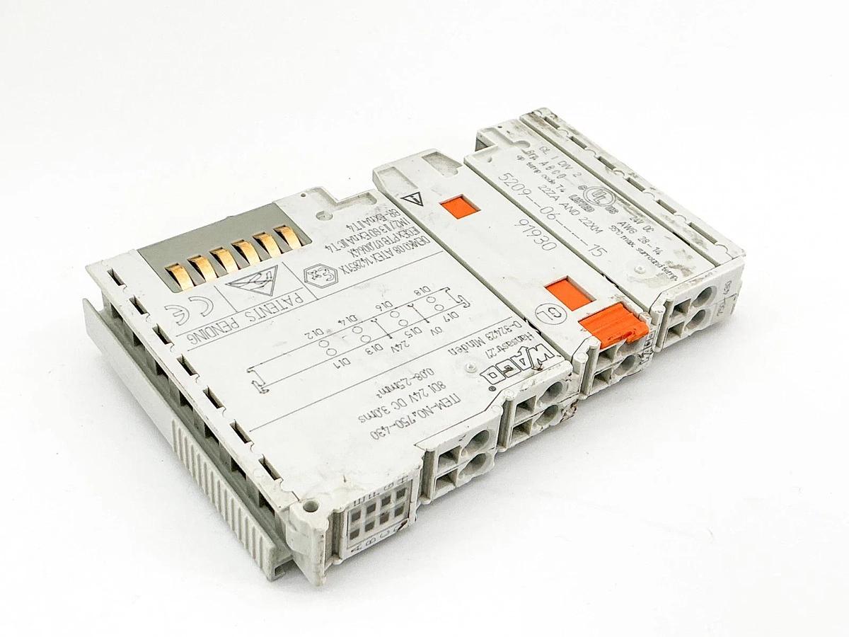 New Wago 750-430 8 Channel Input Module 24VDC - No Box