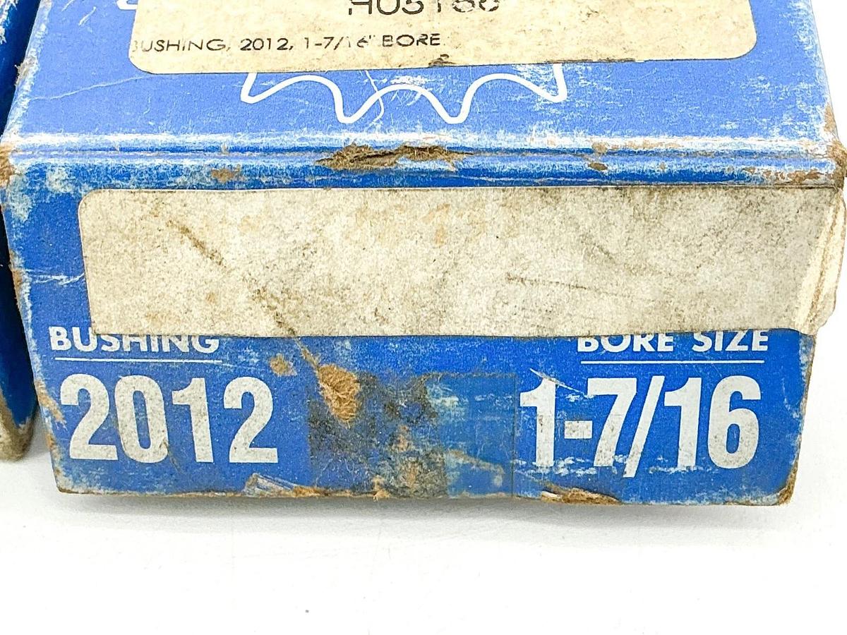 New Lot of 2 Martin 2012-1-7/16 Taper Lock Bushing 1-7/16" Bore