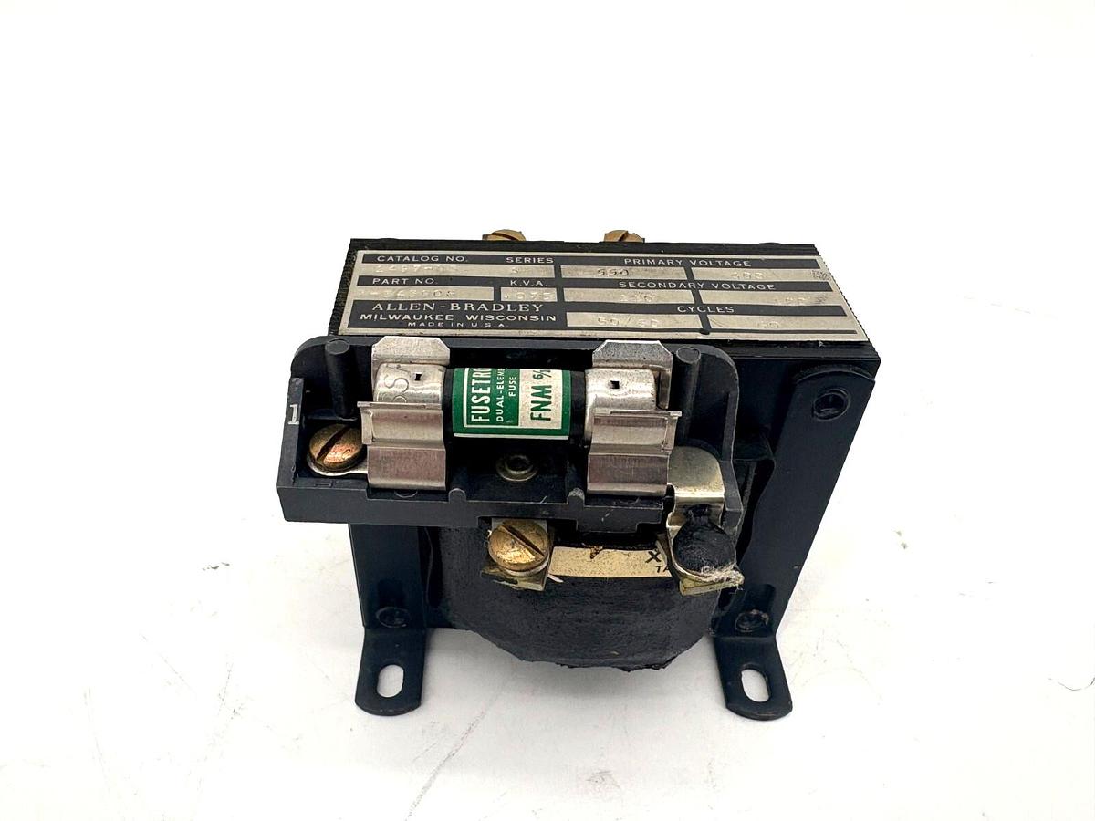 New Allen Bradley 1497-N3 Ser. A 75VA Transformer Pri. 550/600V Sec. 110/120V