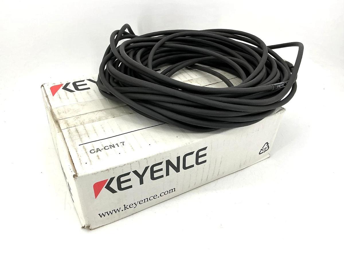 New Keyence CA-CN17 Camera Cable Female 16-Pin 17m Shielded CACN17
