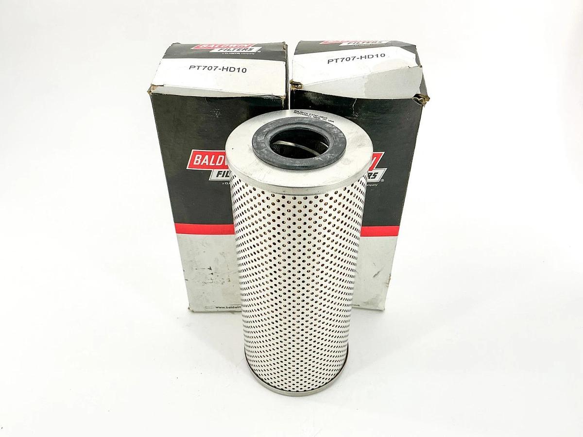 New Lot of 2 Baldwin PT707-HD10 Hydraulic Filter Element