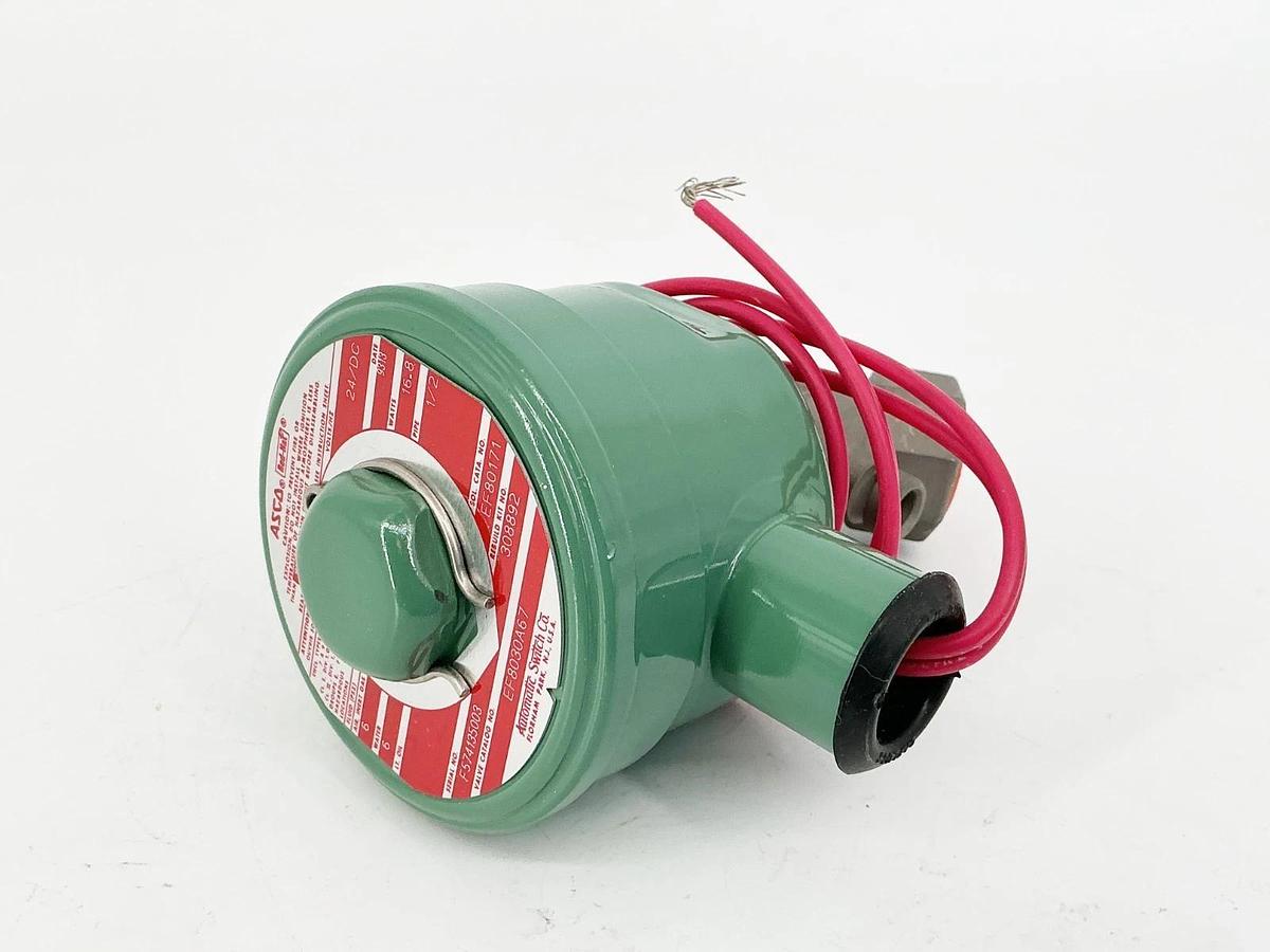 New Asco EF8030A67 24VDC Solenoid Valve 16.8W 1/2" Pipe - No Box
