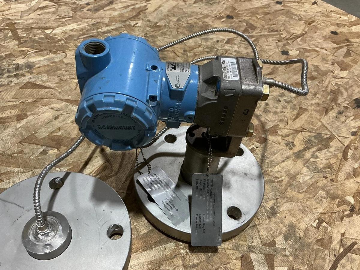 Used Rosemount 3051CD2A22A1AS9 Pressure Transmitter 3626PSIG 10.5-55VDC