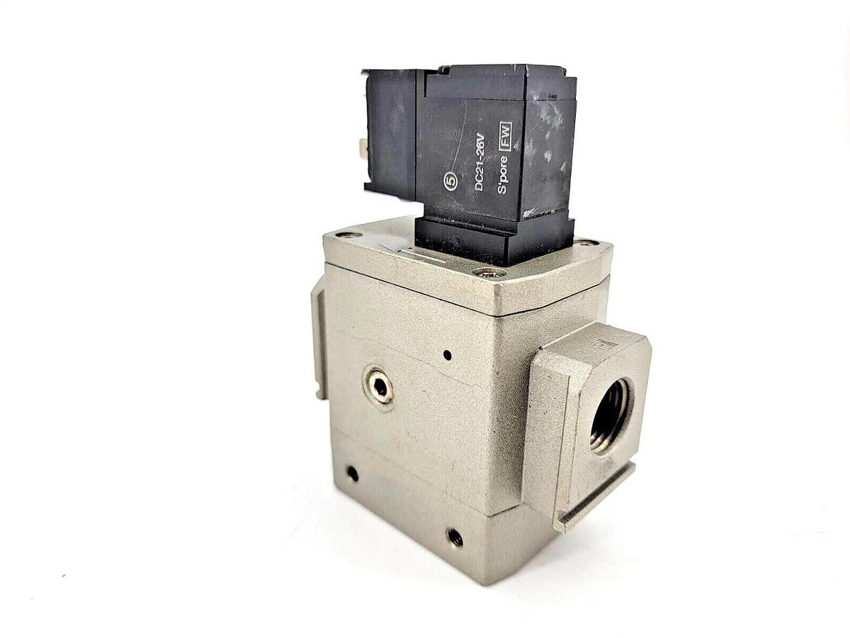 Used SMC NAV4000-N04-5DZB Soft Start-up Valve 0.2-1MPa 24VDC