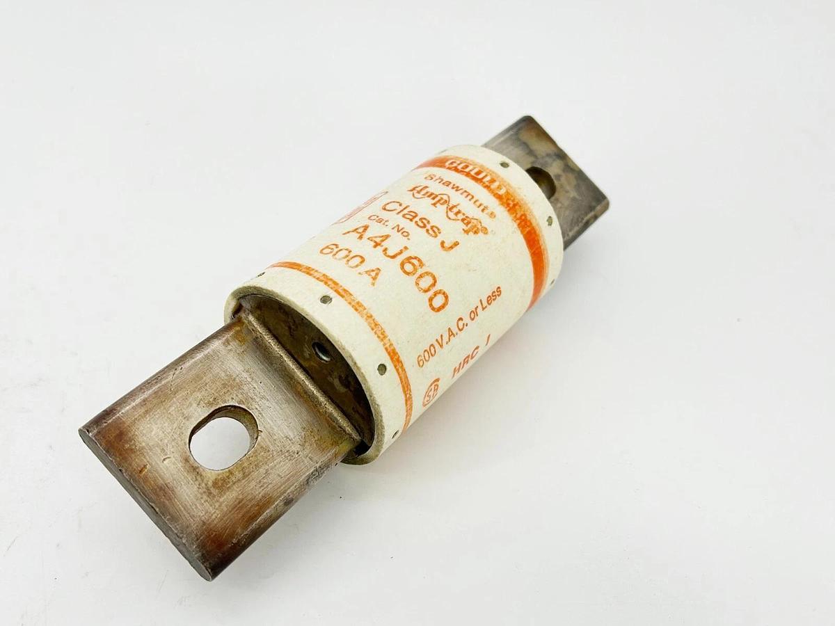 New Gould Shawmut A4J600 Fast Acting Dual Element Fuse 600A 600V Class J