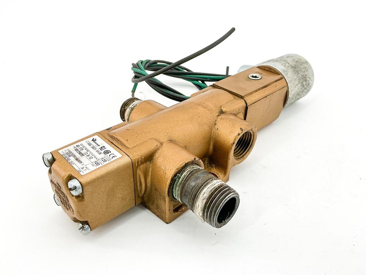 Used Versa VSG-3521-A120 Pneumatic Directional Valve 120V 40-175PSI 8.7W