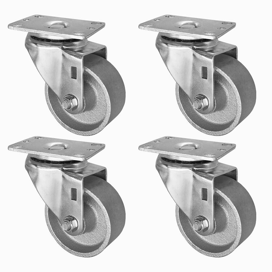New Colson 2-4-53 OR 2-4-55 Locking Swivel Caster 4" x 1.25" Wheel - No Box