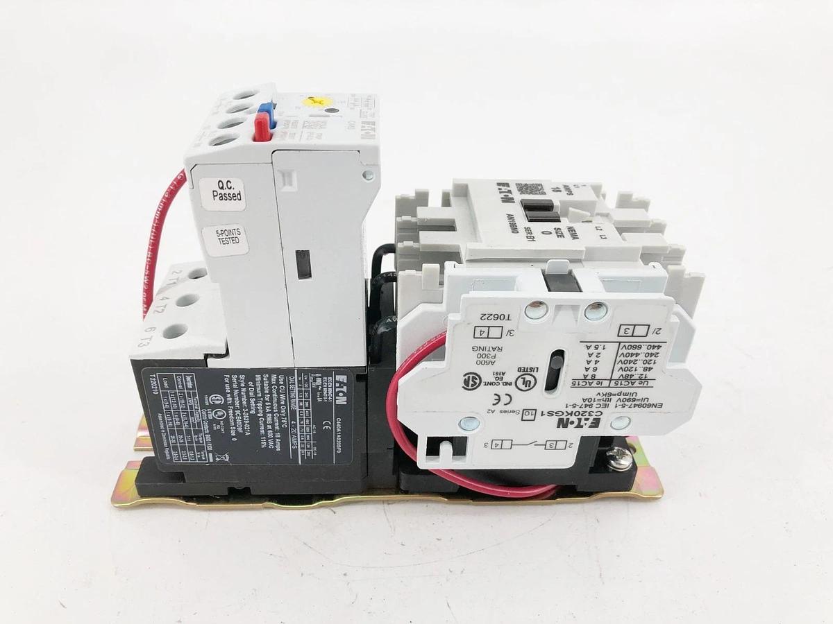 New Eaton AN19BN0A5E020 Solid State Overload Relay 4-20A 120V Size 0 6LDD9
