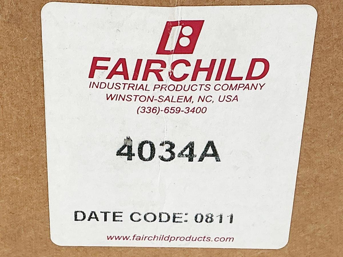 Used Fairchild 4034A Pressure Regulator 250PSI 17Bar 1700kPa