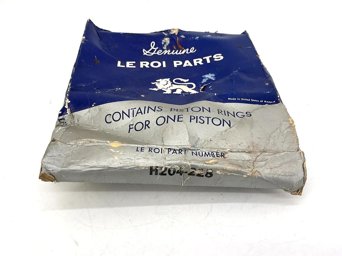 New Le Roi H204-228 Piston Ring Set Bore: 5" H204228