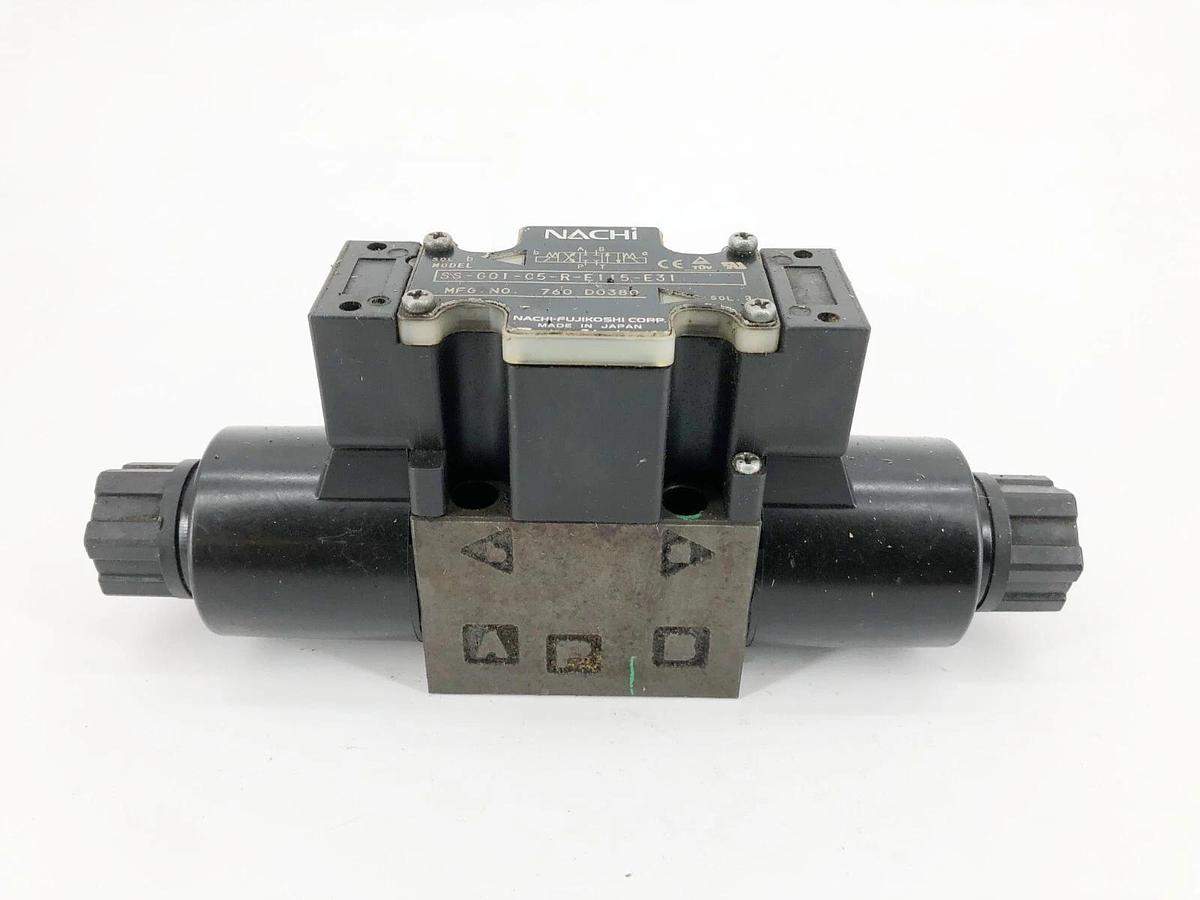 New Nachi SS-G01-C5-R-E115-E31 Directional Control Valve 760 D0380 - No Box