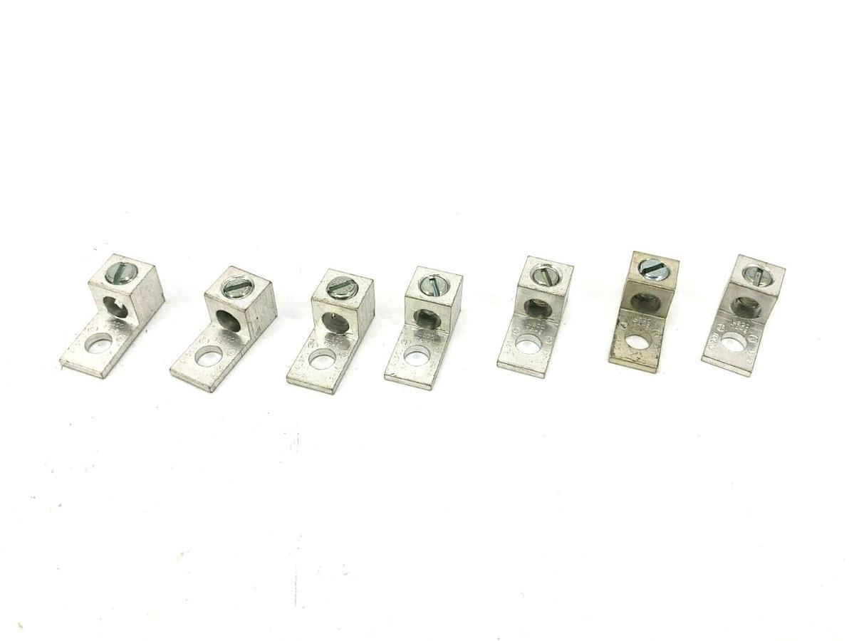 Lot of 7 New Ilsco TA-2 Mechanical Lugs AL9CU 2-14AWG