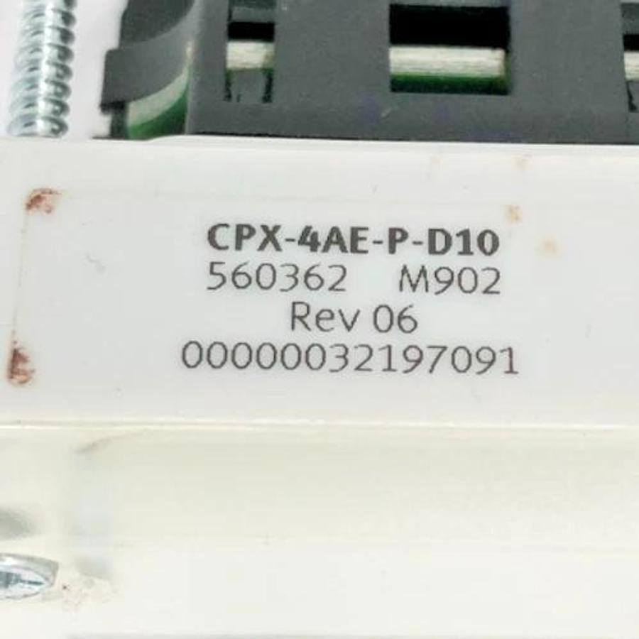 Used Festo CPX-4AE-P-D10 Analog Module 560362 (For Parts Only)
