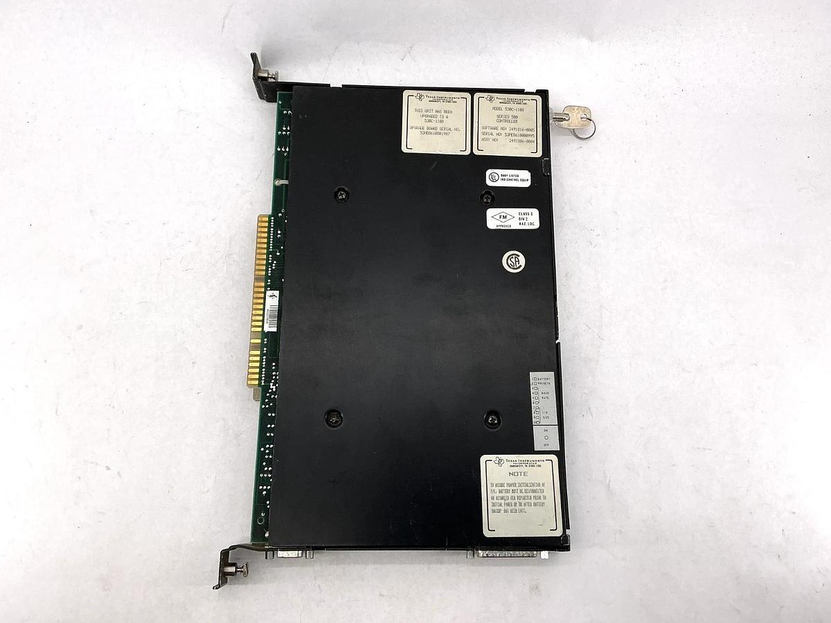 Used Texas Instruments 530C-1108 Ser 500 Controller w/ Key