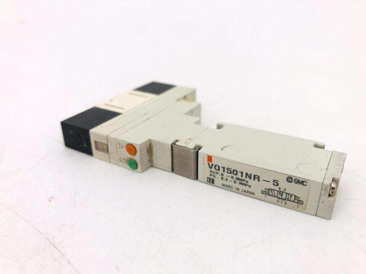 Used SMC VQ1501NR-5  Solenoid Valve Base Mounted 5 Port
