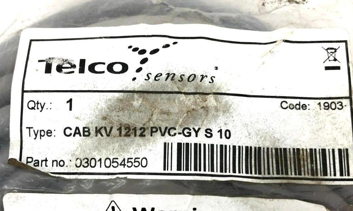 New Telco CAB KV 1212 PVC-GY S 10 Cable for SSR02 Receiver, 12P, 10M, 0301054550