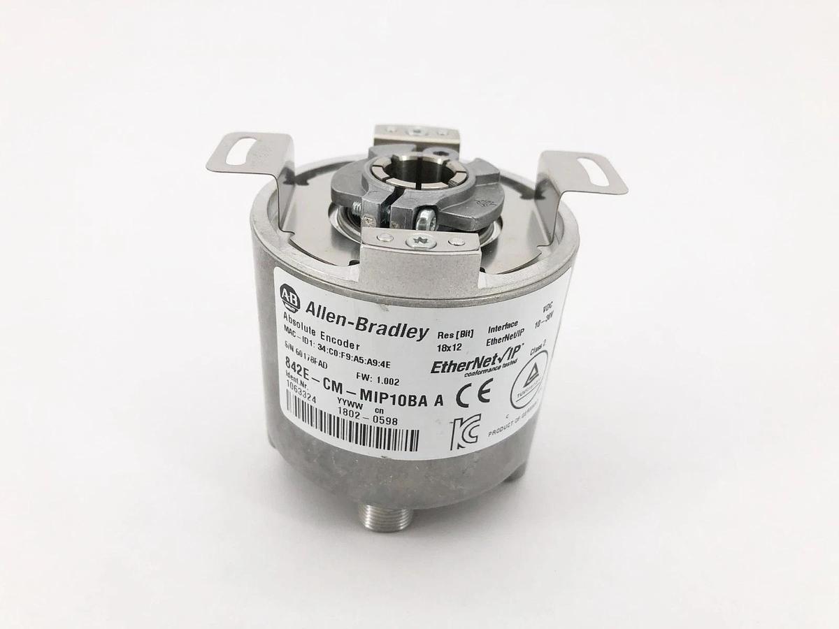 Used Allen Bradley 842E-CM-MIP10BA Ser. A Motion Encoder (For Parts Only)