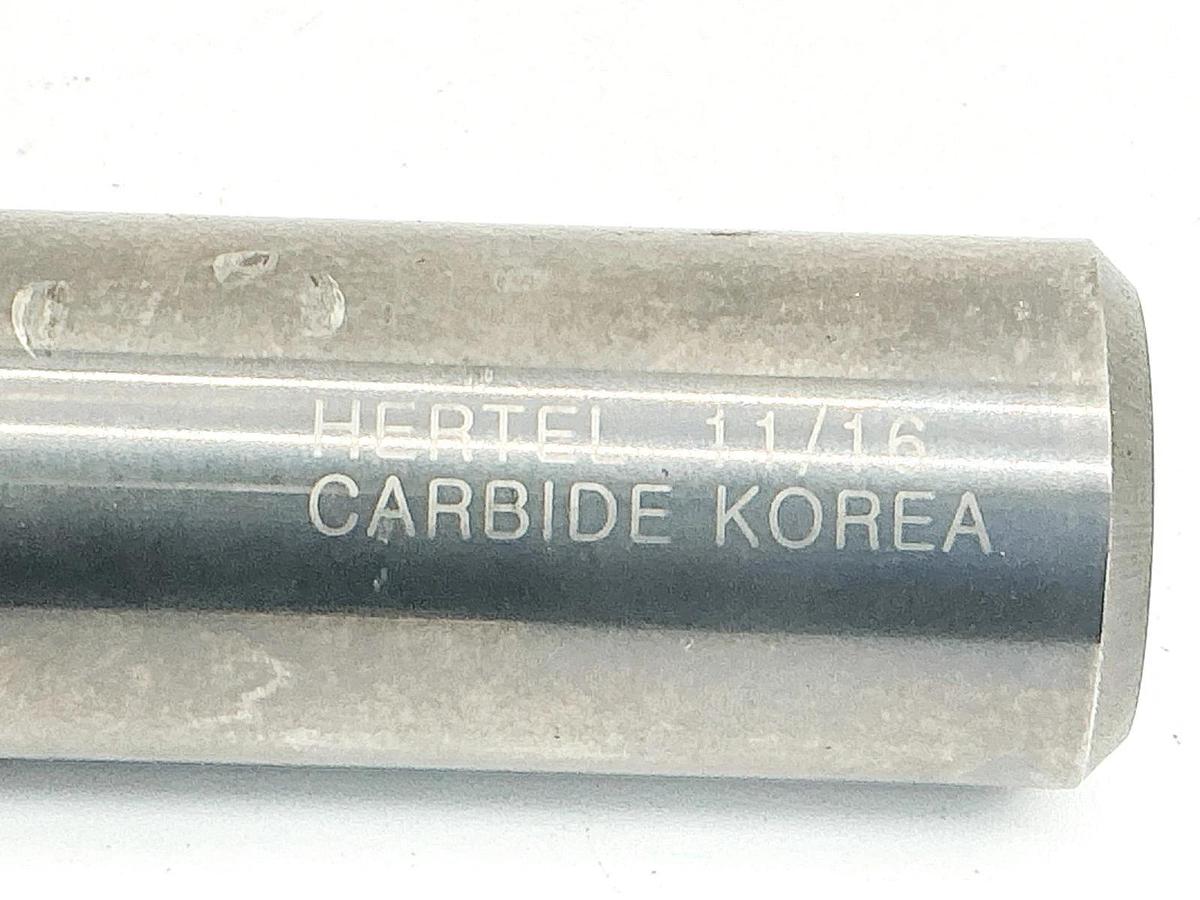 New Hertel 11/16" End Mill Cutting Bit - No Box