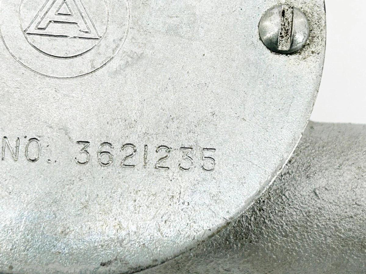 Used New Lot of 2 Appleton 3621235 3 Way Conduit Box 1/2"