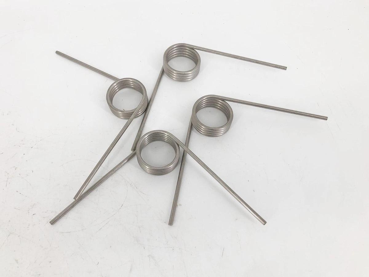Lot of 4 New Lee Spring LTL135T 07 S Torsion Spring 1.492" OD 90 Deg. - No Box