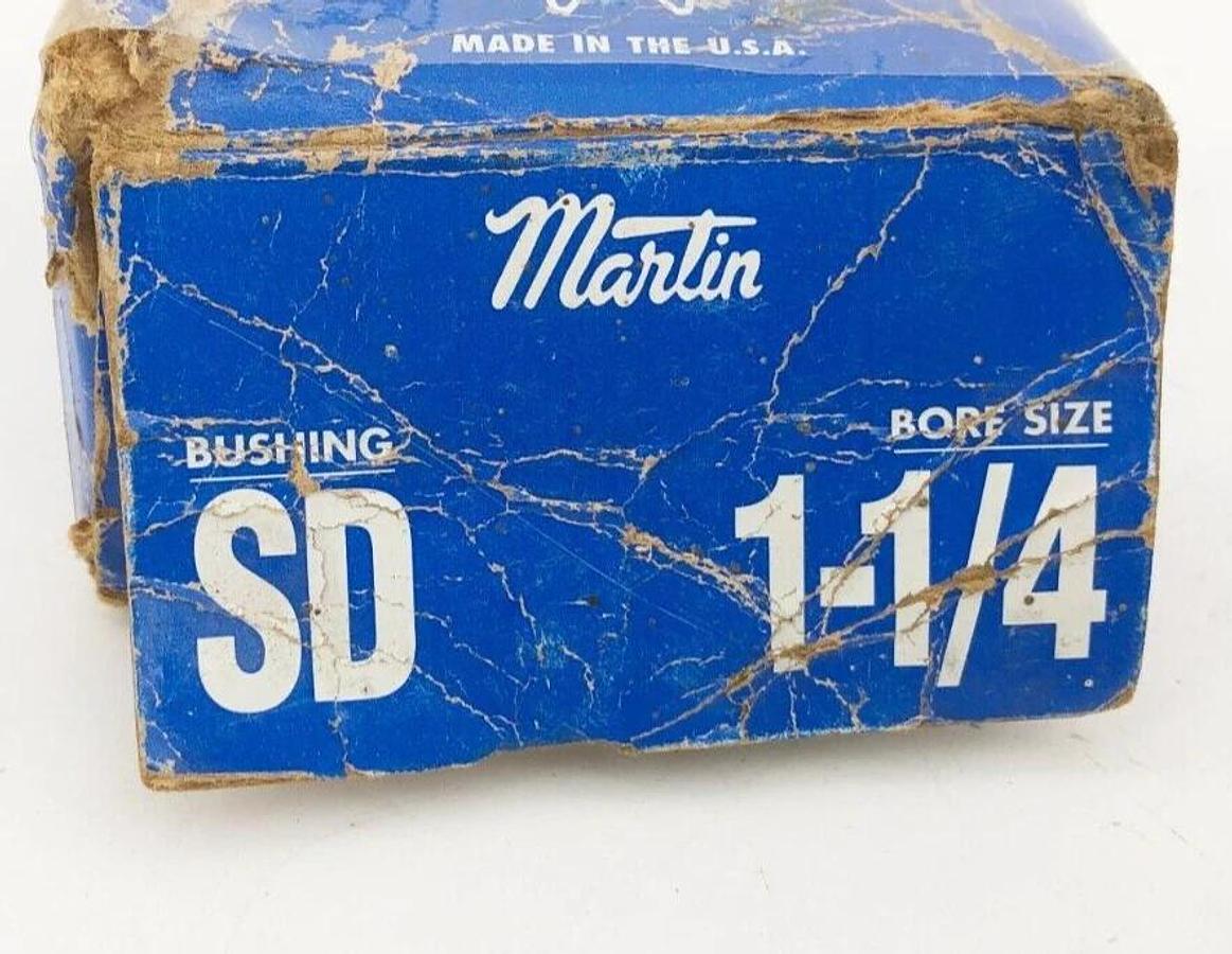 New Martin SD 1-1/4 QD Busing 1-1/4" Bore 3-1/4" Flange 1/4" Keyway