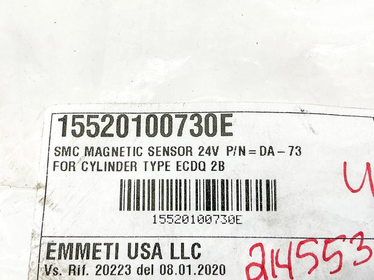New SMC D-A73 Magnetic Sensor Switch 24V 2 Wire - No Box