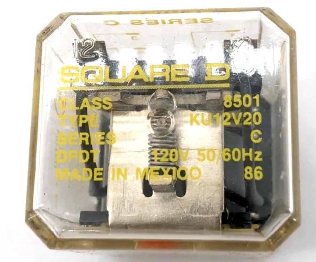 New Square D 8501-KP13V14 Series D General Purpose Relay 3PDT 10A 24V