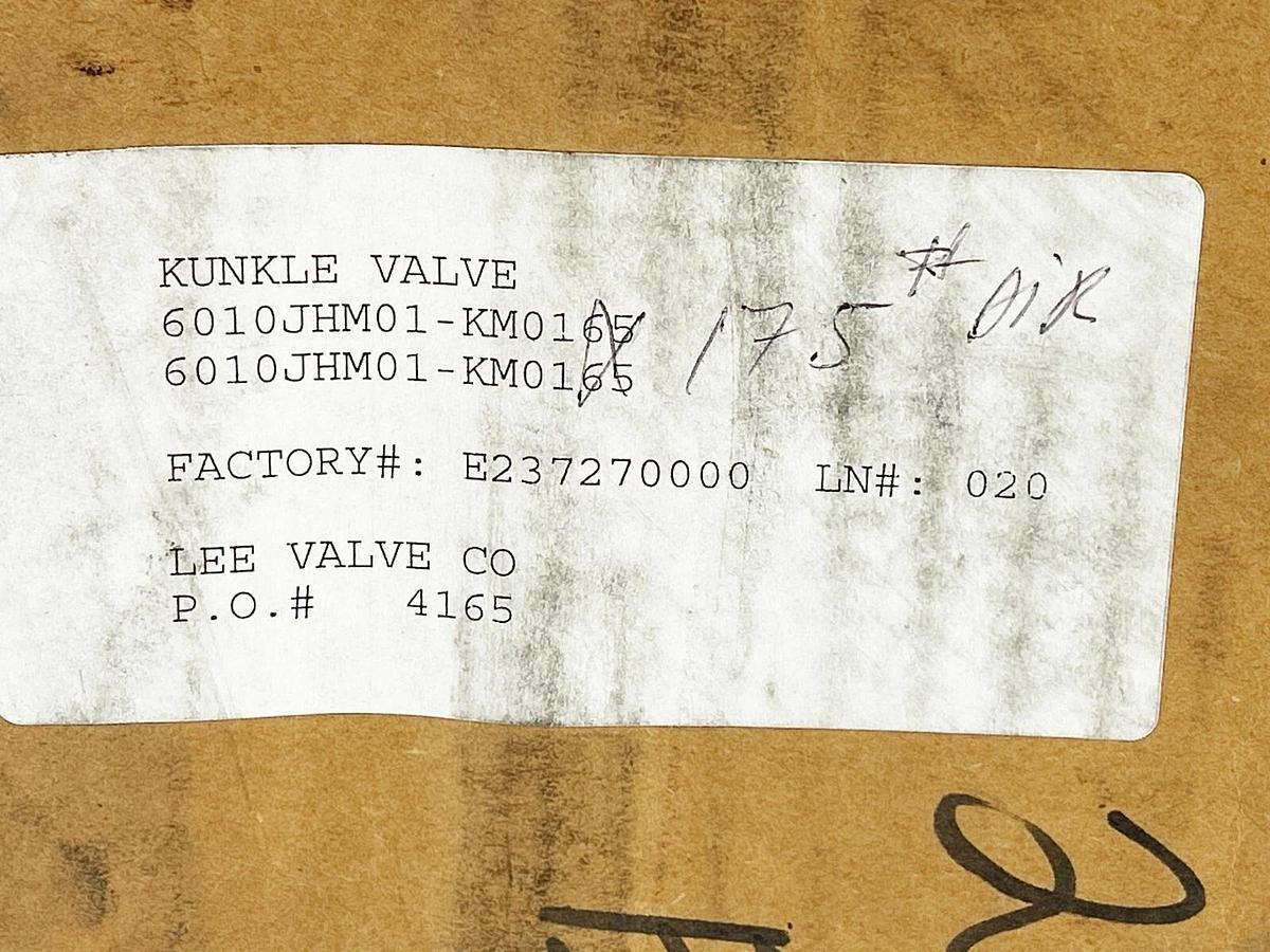 New Kunkle 6010JHM01-KM0175 Air Relief Valve 2"X2.5" 175PSI Set Pressure