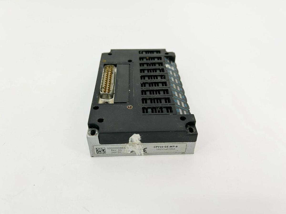 Used Festo CPV10-GE-MP-8 Electro-Pneumatic Manifold Interface 24VDC 18255 No Hardware