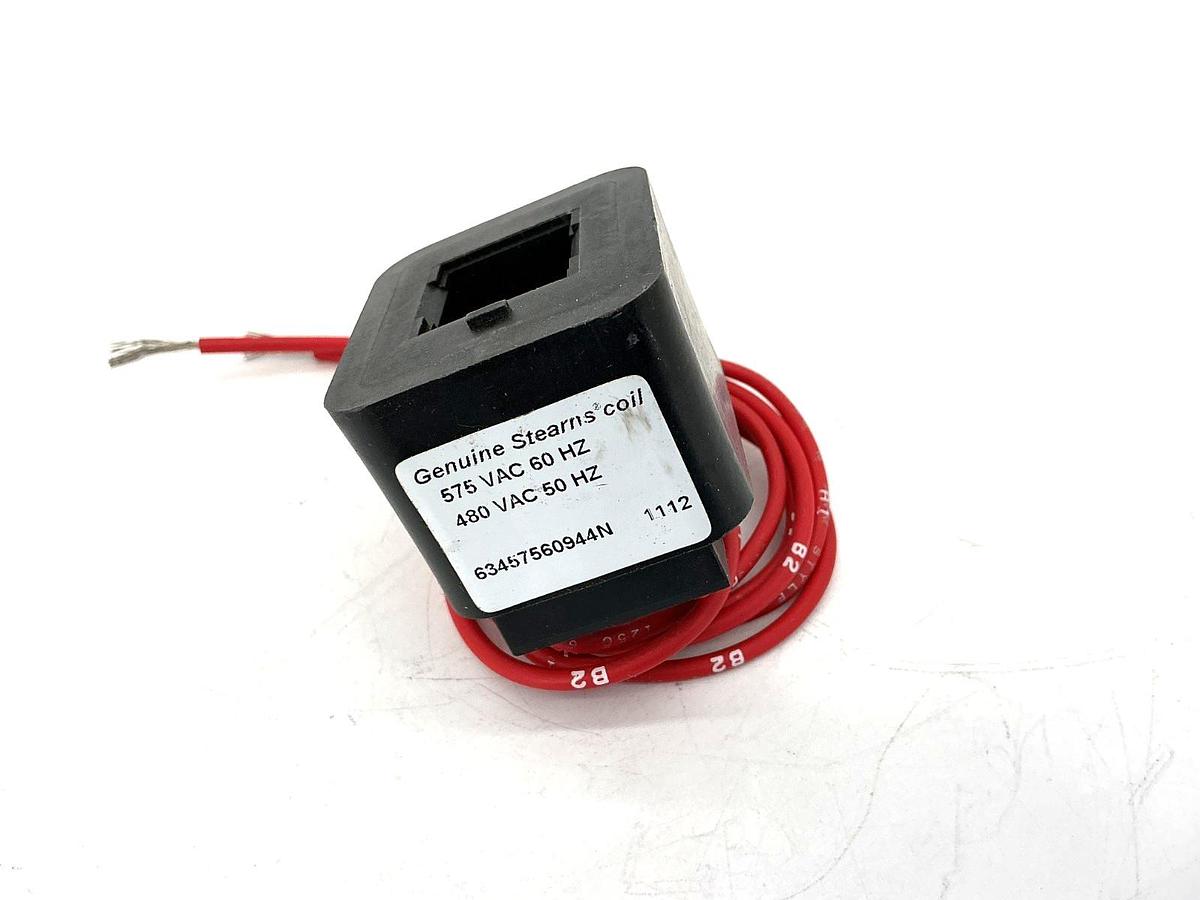 New Genuine Stearns 63457560944N Brake Coil 2-Wire 480/575VAC 50/60HZ - No Box