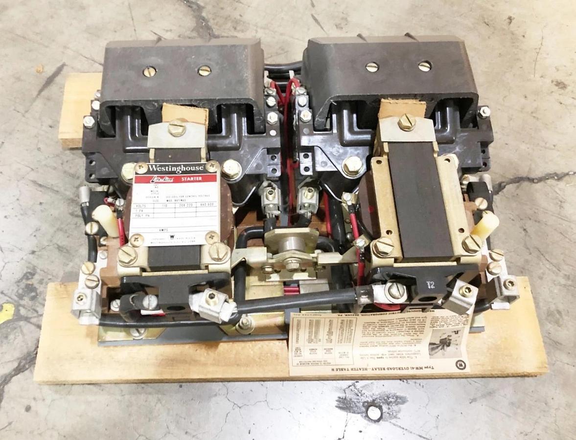 New Westinghouse 11210K4CCN-A Life-Line Starter 100HP Max Size 4 135A Type N