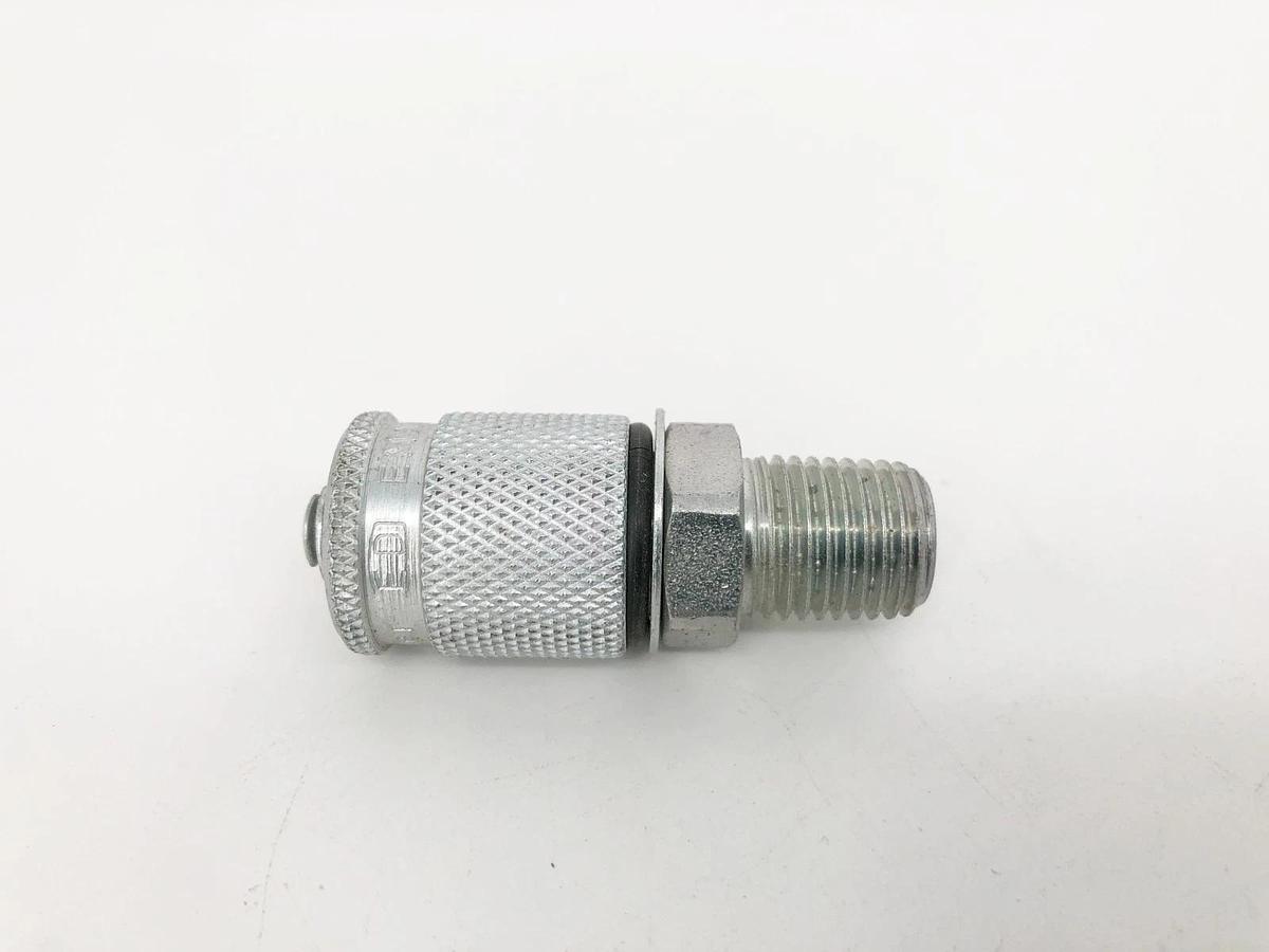 New Parker EMA3 Diagnostic Test Point Fitting Coupling w/ Cap - No Box