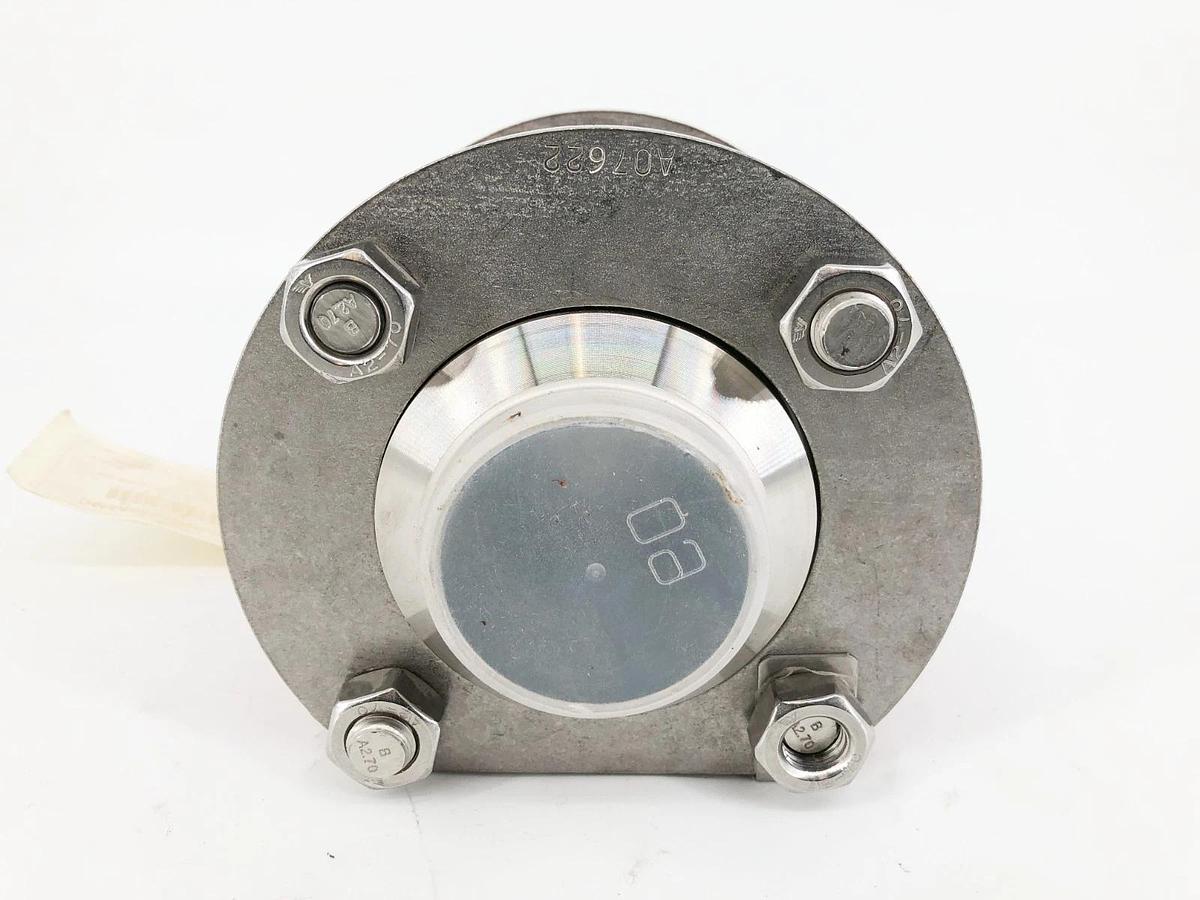 New Meca-Inox PZ4LBWNI050A6MC Sanitary Valve PN80 M-I-DN50 (Missing Hardware)