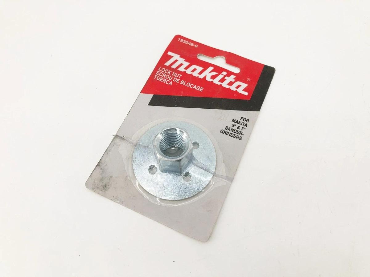 New Makita 193048-0 Locknut for 5" & 7" Sander-Grinders