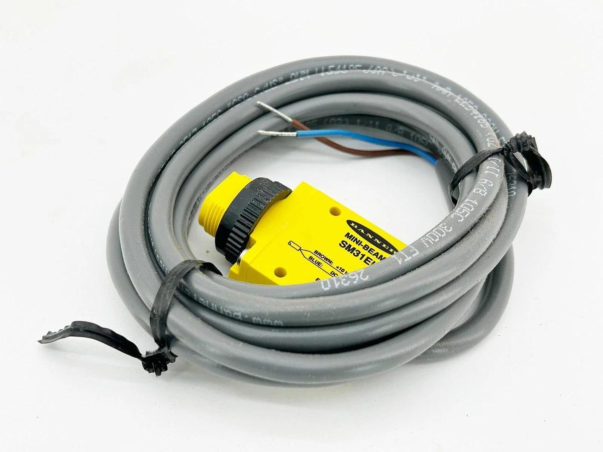 New Banner Engineering SM31EL Photoelectric Sensor Mini-Beam 30VDC 2Pin 25724