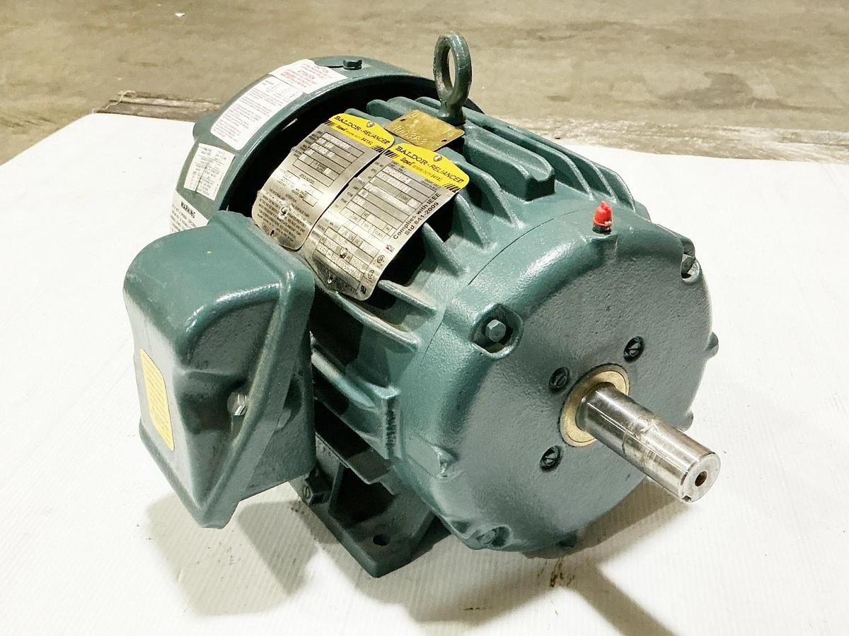 Used Baldor ECP83661T-5 Electric Motor 3HP 575V 3Ph 3.3A 1755RPM 06H759X31961