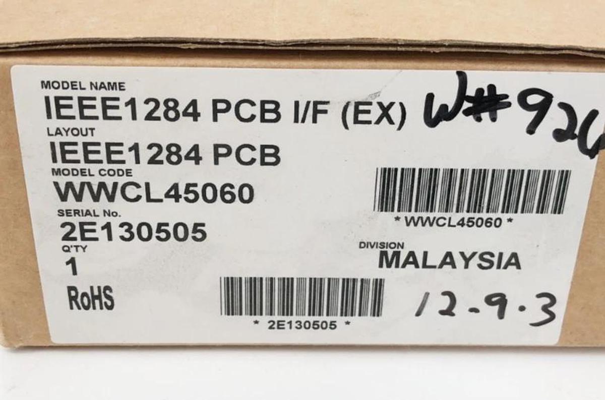 New Sato WWCL45060 Parallel Interface Card IEEE1248 PCB I/F (EX)
