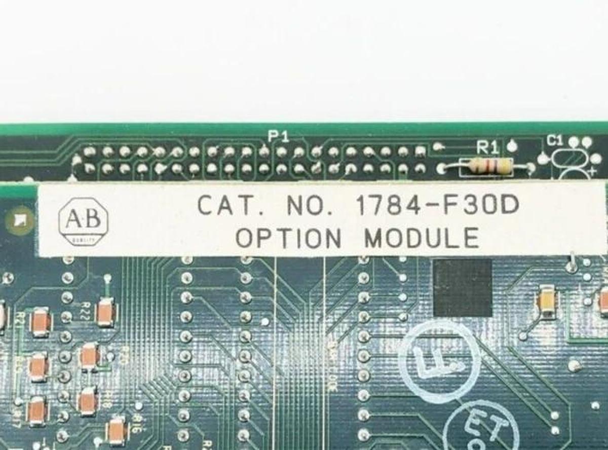 New Allen-Bradley 1784-F30D Option Module Remote I/O Communication 92030-601