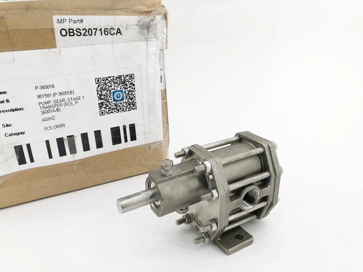 New Gardner Denver Oberdorfer OBS20716CA Gear Pump