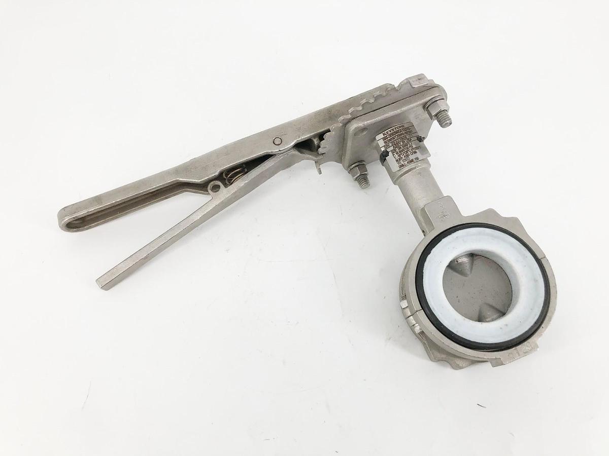New Keystone 990-0050W0A10010-SES00S0T200KB-002S01 Butterfly Valve 2" - No Box