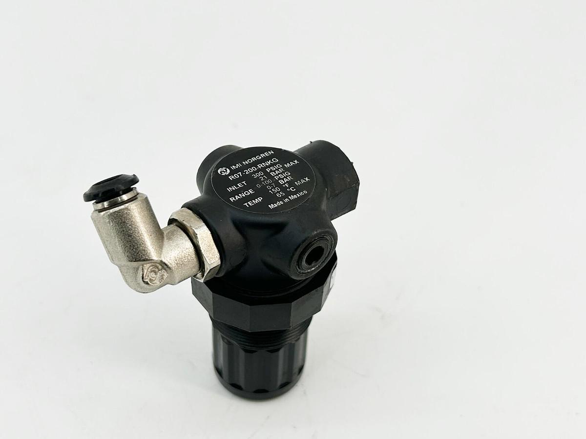 Used Norgren R07-200-RNKG Pressure Regulator 300PSIG 21 Bar 150 Deg