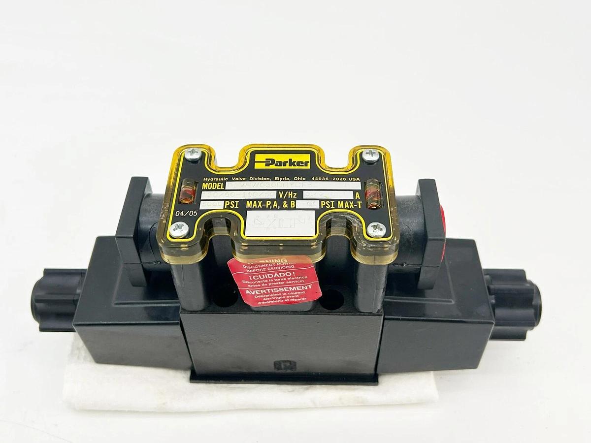 New Parker D1VHW030DNYCF5-82 Solenoid Valve 5000PSI 110/120V 0.50A