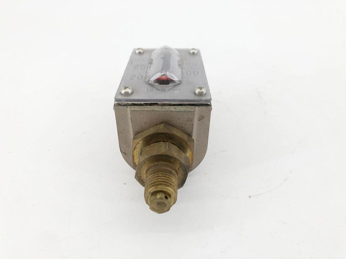 New Schrader 8857W Hydraulic Gauge Range 200-1200 PSIG - No Box