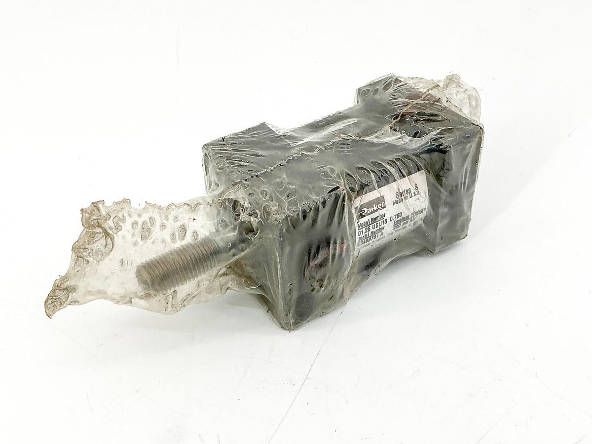New Parker 01.25USU16-0.750 Pneumatic Cylinder 200PSI 1.25" Bore .750" Stroke