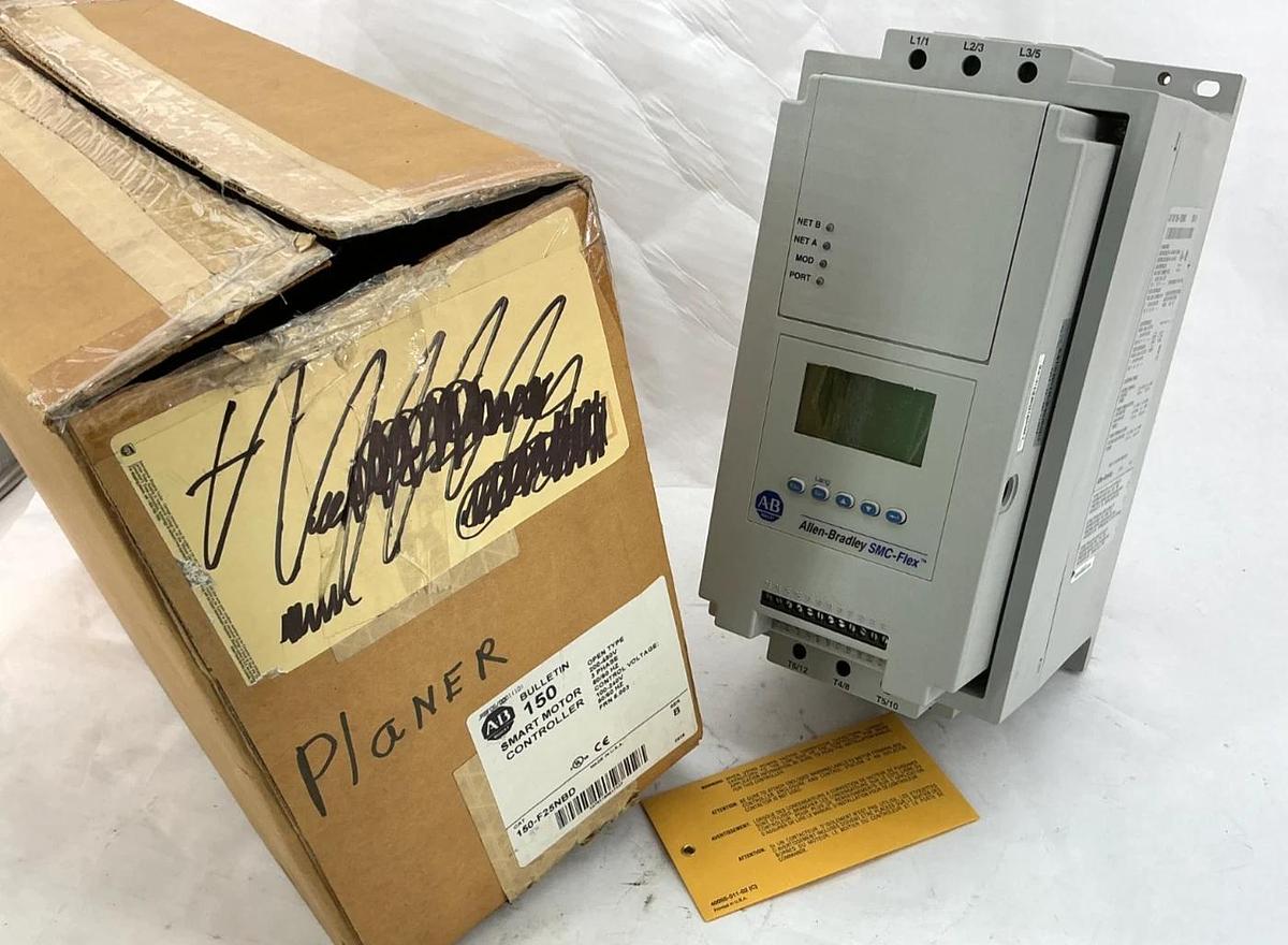 New Allen Bradley 150-F25NBD Ser B Smart Motor Controller 3-Phase 480V 50/60HZ