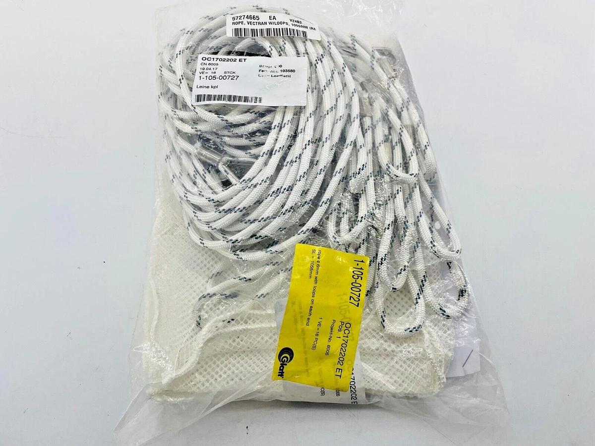 New Glatt 1-105-00727 Vectran Rope w/ Loops 1055mm and Dryer Bag OC1702202ET
