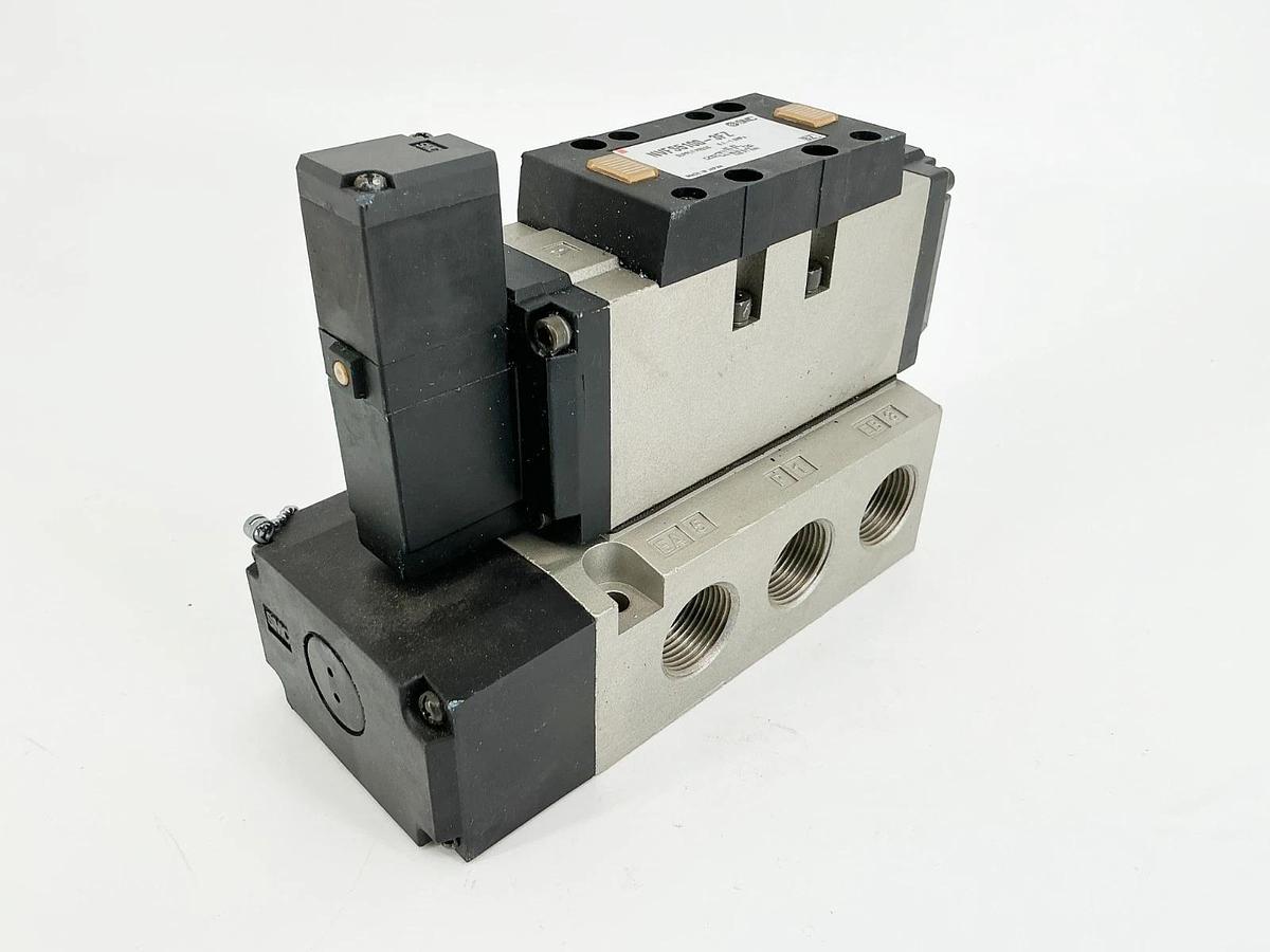 New SMC NVFS5100-3FZ Solenoid Valve 0.1-1.0MPa 132/138V 50/60Hz - No Box
