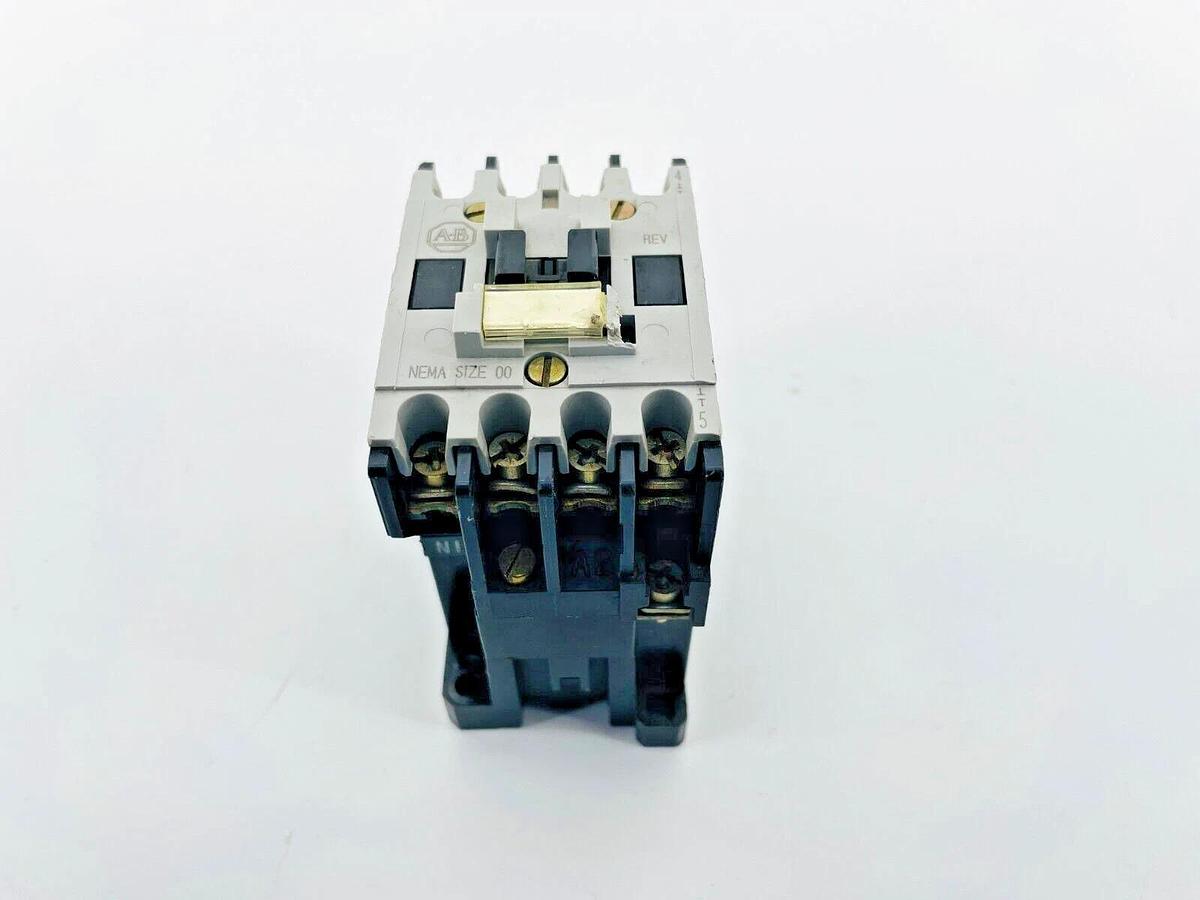 Used Allen Bradley 500-TOB94 Lighting Contactor Size 0 4P 440/480V Coil Ser B