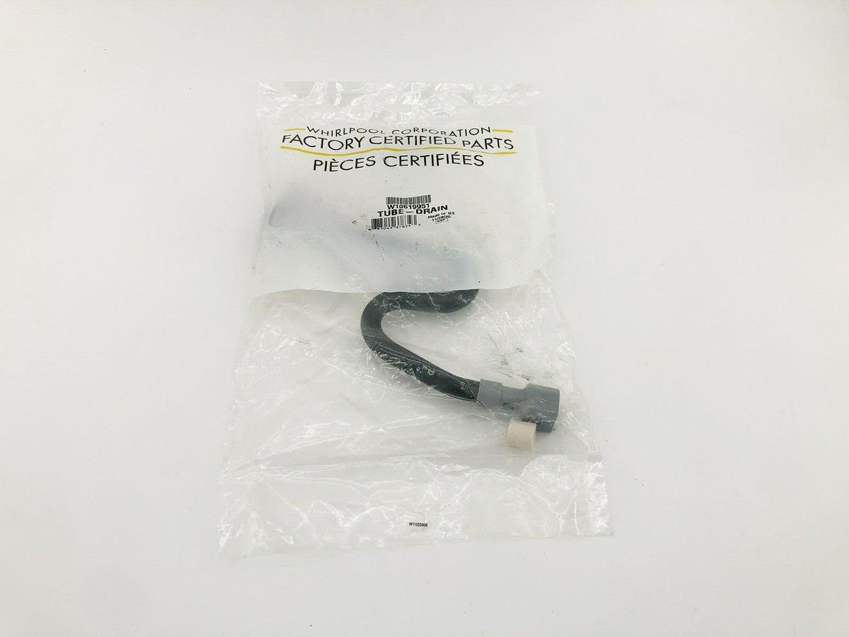 New Whirlpool W10619951 Refrigerator Drain Pipe Assembly