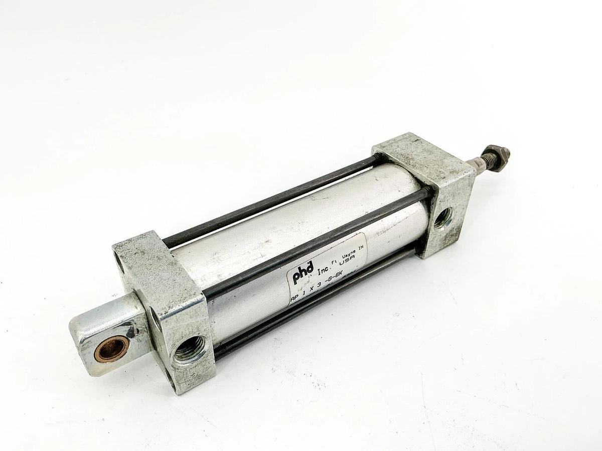 Used PHD Inc AP1X3-G-6K Pneumatic Cylinder AP1X3-G6K